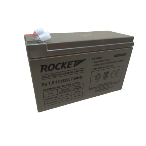 Ắc Quy ROCKET ES7.5-12 (12V7.5AH)